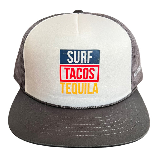 Surf Tacos Tequila | Hat | Charcoal
