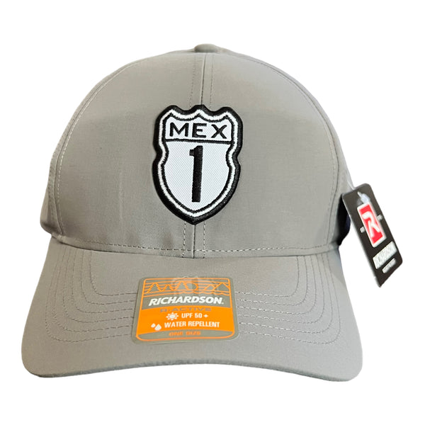 Mex 1 Logo Shield | Hat | Grey
